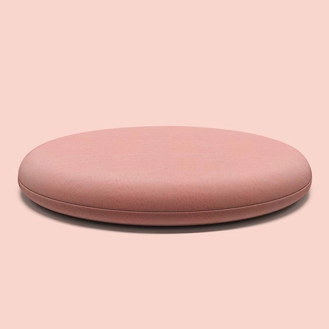Cuscino Per Sedia Rotondo Memory Foam Ispessito Antiscivolo Tessuto Morbido Stile Giapponese Minimalista Per Ufficio Casa