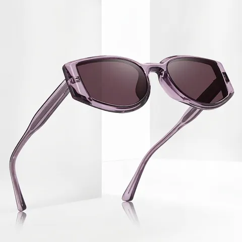 Occhiali Da Sole Occhio Di Gatto Alla Moda Polarizzati TAC Protezione UV400 Montura TR90 Vintage Per Donne