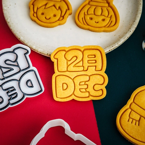 Tagliabiscotti Animali Di Natale Cartone Animato Stampo Per Biscotti Fondente Plastica PLA Per Cucina DIY