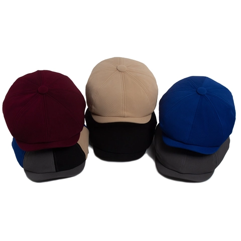 Cappello Newsboy Vintage Cappello Ottagonale Poliestere Stile Britannico Casual Traspirante Cappello Da Sole Uomo Donna