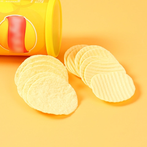 Porte-clés De Simulation De Croustilles Réaliste En PVC Modèle Alimentaire Charme De Sac Ornement Suspendu Cadeau De Nouveauté