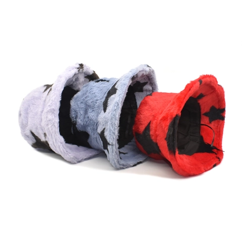Cappello Alla Pescatora Con Stampa A Stelle Pelliccia Sintetica Inverno Caldo Peluche Accessori Moda Per Donna