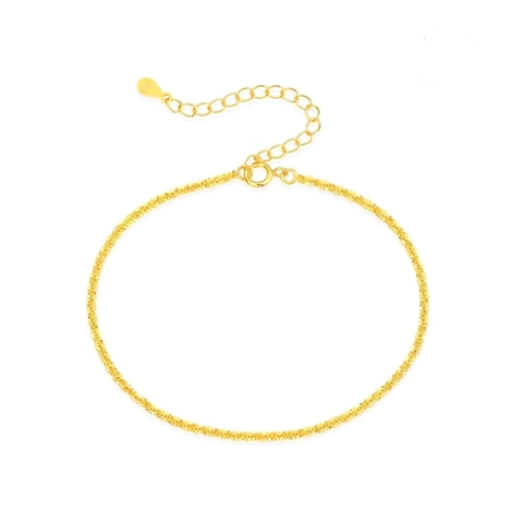 Koreanischer Stil 925 Sterlingsilber Schleierkraut Armband Schimmernd Leichter Luxus Funkelnd Verstellbare Kette Schmuck Für Damen Mädchen Geschenk