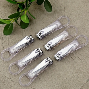 Minimalist Transparent Plastic Stainless Steel Nail Clipper With Anti Splash Catcher Portable Foldable Manicure Pedicure Tool For Home Student