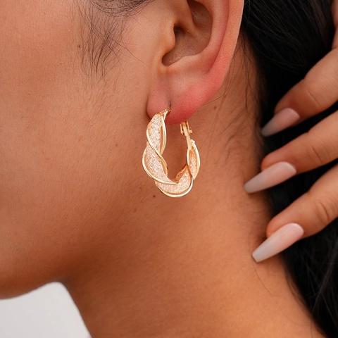 Orecchini Vintage Eleganti Lega Strass Perla Artificial D'imitazione Farfalla Cuore Geometrico Con Perno Per Orecchini In Argento