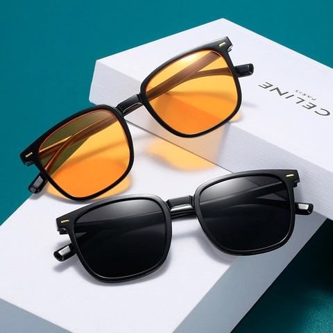 Vintage Τετράγωνα Γυαλιά Ηλίου Πλαστικά Προστασία UV Μόδα Γυαλιά Για Γυναίκες Άνδρες