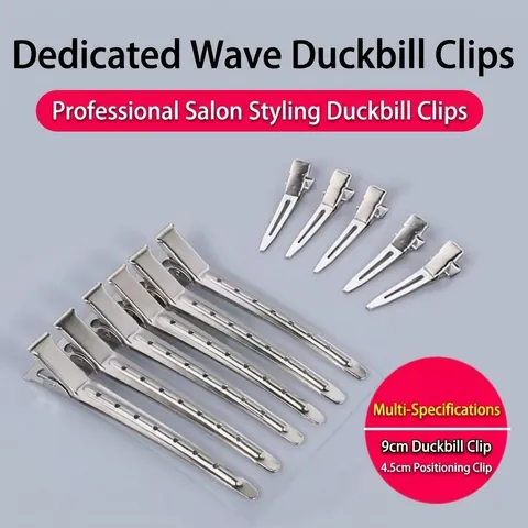 Metal Hair Root Volumizing Clips Non Marking Alligator Hairclips For Salon Styling Sectioning And Positioning Makeup Tools