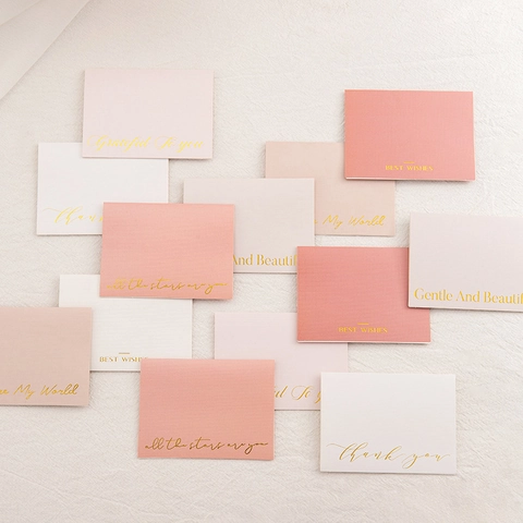 Biglietti Di Auguri Con Stampa Oro Carta Biglietto Di Ringraziamento Per Compleanno San Valentino Matrimonio Festa Migliori Auguri Stile Minimalista