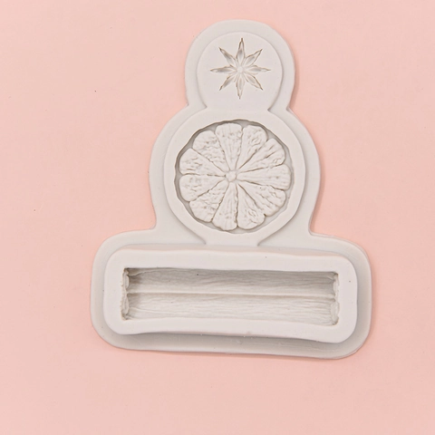 Silicone Mold For DIY Handmade Candle Wax Tablets Orange Slice Cinnamon Star Anise Decoration Craft Baking Cake Fondant Mould
