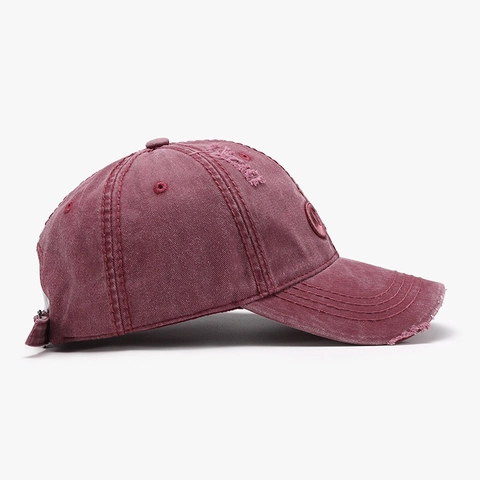 Cappello Da Baseball Vintage Lavato Cotone Ricamo Lettera A 3D Retro Streetwear Regolabile Berretto Sole