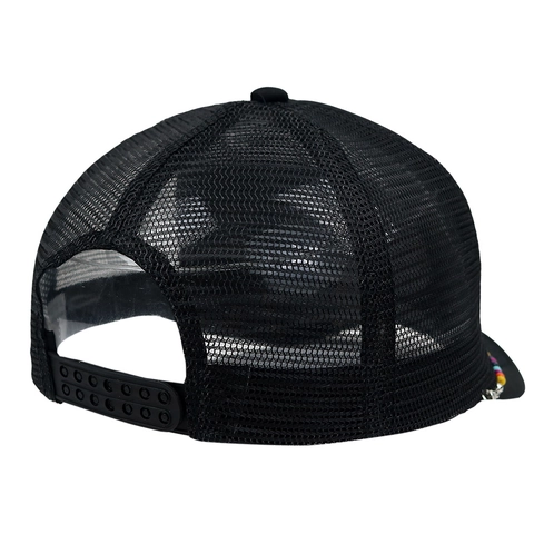 Trucker Hat Mesh Baseball Cap With Colorful Bead Chain Breathable Sun Protection Summer Beach Outdoor Casual Fashion