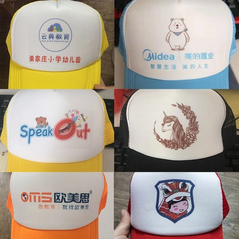 Cappello Trucker Rete Traspirante Schiuma Poliestere Regolabile Snapback Visiera Curva Esterno Estate Sport Unisex
