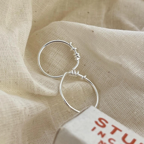Anello In Argento Sterling 925 A Spirale Irregolare Minimalista Intrecciato Semplice Gioiello Estetico Per Donne