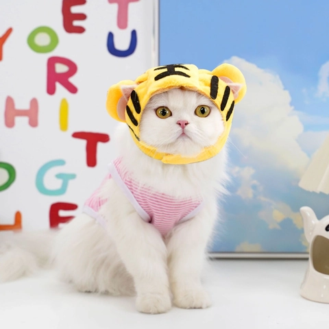 Haustier Hüte Für Katzen Und Kleine Hunde Plüsch Weiche Kopfbedeckung Verstellbare Kostüm Zubehör Für Halloween Party Foto Requisiten