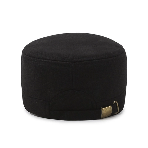 Cappello Militare In Lana Uomo Inverno Caldo Foderato In Pile Con Paraorecchie Pieghevoli Regolabile