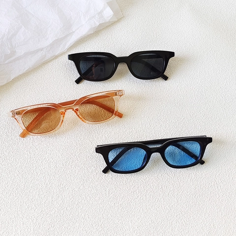 Retro Katzenauge Quadratische Sonnenbrille Harzglas UV400 Schutz Modisch Für Damen Outdoor Reisen Foto Requisiten