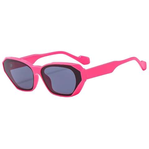 Occhiali Da Sole Cat Eye Geometrici Irregolari Stile Futuro Protezione UV400 Montatura PC Lente AC Moda Outdoor