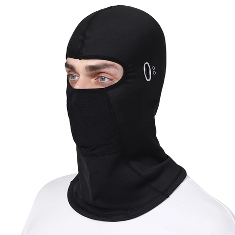 Passamontagna Termico In Pile Maschera Facciale Antivento Traspirante Ciclismo Sci Moto Copricapo Con Foro Per Occhiali