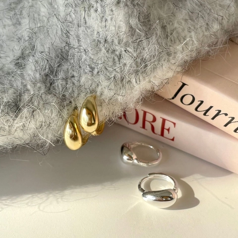 925 Sterling Zilveren Druppel Hoops Voor Dames Minimalistisch Hoogglans Gepolijst Spiegel Waterdruppel Mode Sieraden