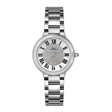 Damen Quarz Armbanduhr Edelstahlband Römische Ziffern Strass Full Star Zifferblatt Mode Luxus Elegante Uhr