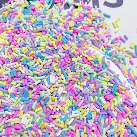 Colorful Mixed Shapes Soft Pottery Slices DIY Jewelry Making Supplies Polymer Clay Sprinkles Slime Filler Nail Art Decor