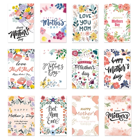 Biglietti Di Auguri Festa Della Mamma Buste Adesivi Carta Benedizione Invito Per Mamma Stile Floreale Regalo Festa