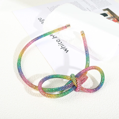 Sparkling Rhinestone Headband Bow Hair Clip Alloy Elegant Fashion Accessory For Women Party