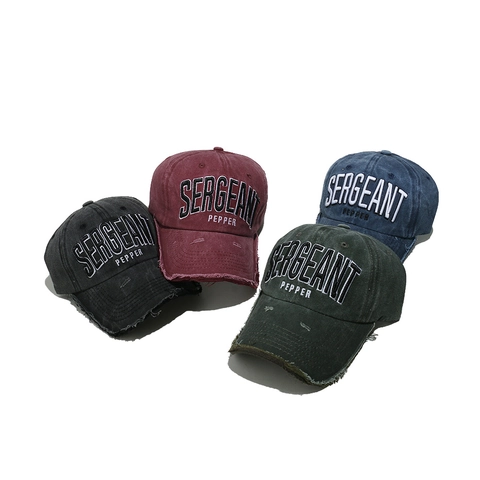 Cappello Da Baseball In Cotone Lavato Vintage Retro Ricamo Lettera Streetwear Cappello Da Sole Per Uomo Unisex