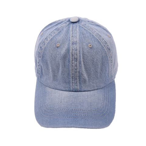 Gorra De Béisbol De Mezclilla Lavada Algodón Ajustable Color Sólido Casual Sombrero De Sol Al Aire Libre Unisex