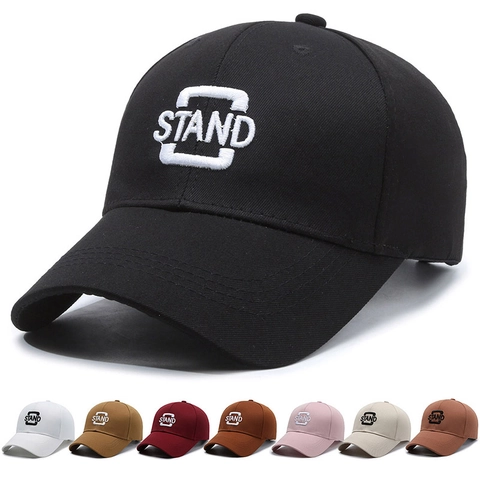 Unisex Καπέλο Μπέιζμπολ STAND Κεντημένο Ρυθμιζόμενη Μεταλλική Αγκράφα Προστασία από Ήλιο Καμπύλο Γείσο Outdoor Casual Καπέλο