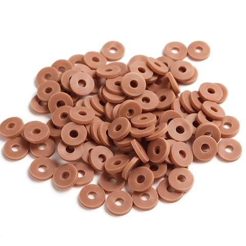 Polymer Clay Heishi Beads Colorful Flat Round Spacer Beads For DIY Bracelet Necklace Jewelry Making Vibrant Craft Accessories