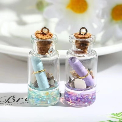 Miniature Simulation Drink Bottle Lollipop Shark Charms Resin Pendants For DIY Jewelry Making Keychain Bag Accessories