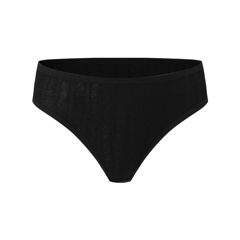 Damen Rippstrick Baumwolle Thongs Atmungsaktiv Niedrige Taille T-Back Slips Einfarbig Weich Bequeme Unterwäsche Lingerie