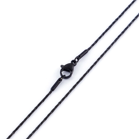Collar Minimalista Acero Inoxidable Chapado Oro Cadena Serpiente Mujeres Hombres Joyería Impermeable Accesorios Moda DIY