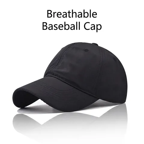 Classic Cotton Baseball Cap Breathable Sun Protection Outdoor Sports Adjustable Solid Color Minimalist Hat