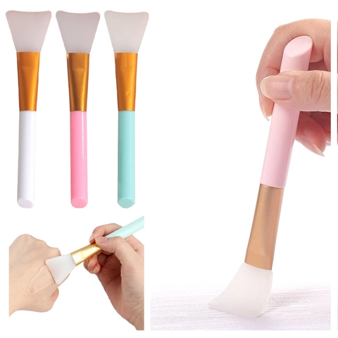 Pennello Per Maschera Facciale In Silicone Applicatore Morbido Per La Cura Della Pelle Strumento Per Miscelazione DIY Accessori Trucco