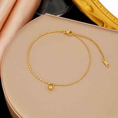 Edelstahl Fußkettchen Für Damen Gold Silber Vergoldet Herz Schmetterling Kleeblatt Stern Muschel Anhänger Fußschmuck
