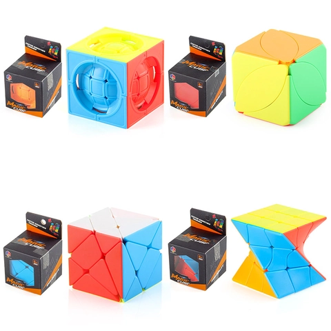 Cubo Magico Di Terzo Ordine Di Forma Irregolare Giocattolo Rompicapo Rotazione Fluida Educativo Per Bambini E Adulti