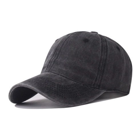 Hoge Kwaliteit Gewassen Katoen Honkbalpet Retro Distressed Effen Kleur Verstelbaar Outdoor Zonwering Dad Hat Mannen Vrouwen Sport Pet