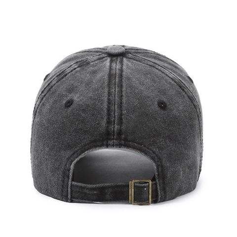 Vintage Gewaschene Baumwolle Baseballkappe Retro Distressed NYC Buchstaben Patch Stickerei Verstellbarer Outdoor Sonnenhut Für Damen Herren