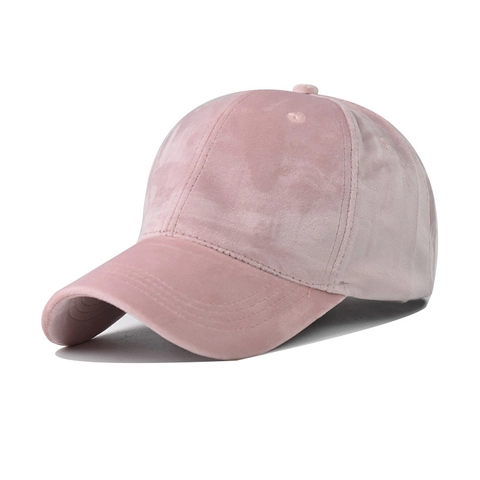 Chenille Effen Kleur Honkbalpet Voor Heren Dames Verstelbaar Zonnescherm Buiten Casual Zachte Fluwelen Textuur Sport Hoed