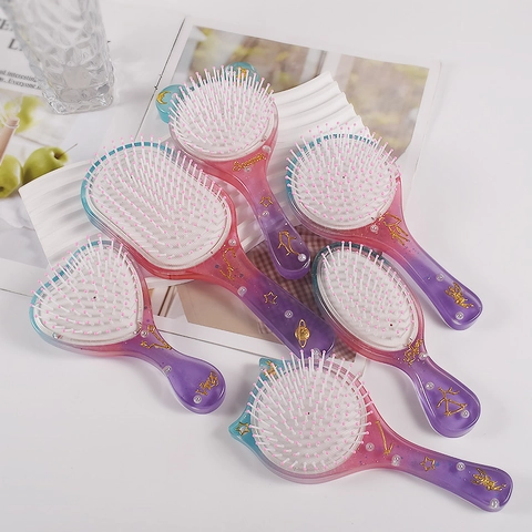 DIY Silicone Mold For Epoxy Resin Air Cushion Comb Massage Hair Brush Making Heart Cat Ear Shapes Craft Tools