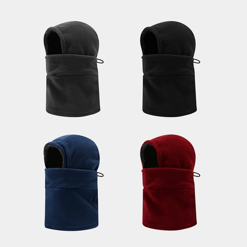 Winter Balaclava Fleece Thermal Face Mask Windproof Neck Warmer Outdoor Cycling Skiing Hat For Men And Women