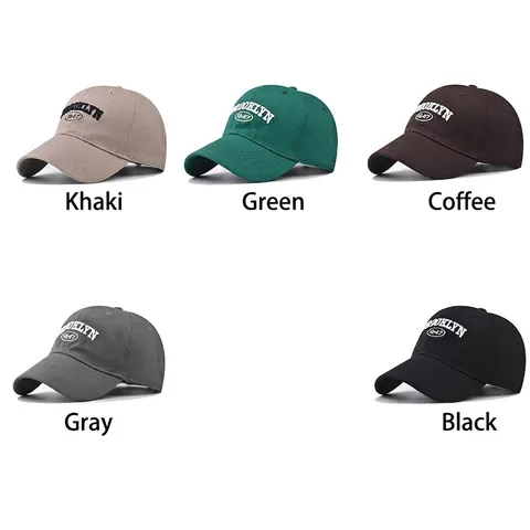 Cappello Da Baseball Ricamato Brooklyn 1947 Cotone Regolabile Retro Sport Cappello Da Sole Per Uomini Donne