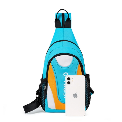 Borsa Da Petto Multifunzionale All'aperto Tessuto Oxford Impermeabile Borsa A Tracolla Zaino Leggero Uomo Donna