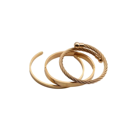 Stainless Steel Bangle Bracelet Roman Numerals Open Cuff Twisted Cable Wire Braided Texture Polished For Men Women