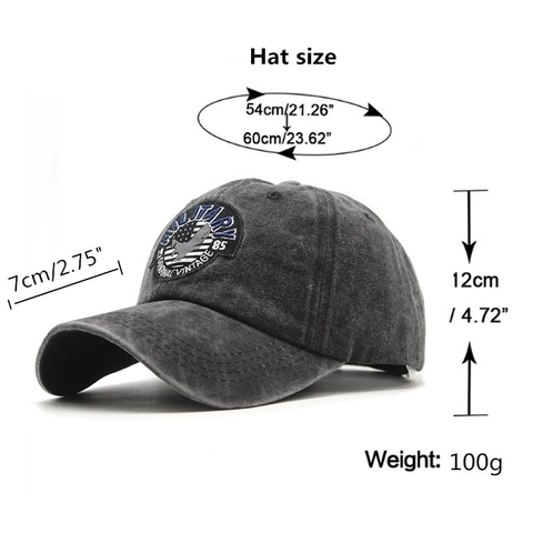 Gorra De Béisbol De Algodón Lavado Bordado Militar Parche De Águila Vintage Ajustable Sombrero De Sol Al Aire Libre Unisex