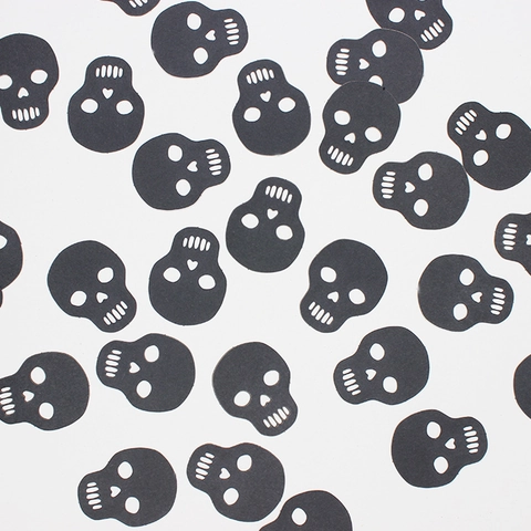 Halloween Konfetti Glitzer Papier Kürbis Totenkopf Hexe Fledermaus Spinnennetz Geist Tischdekoration Party Dekoration
