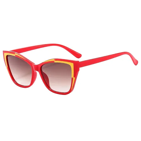 Occhiali Da Sole Occhio Di Gatto Protezione UV400 Moda Montatura PC Lenti Tinte Esterno Per Donne