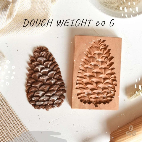Molde Para Galletas De Madera Cortador Relieve Prensa De Galletas Haya DIY Hornear Patrón 3D Flores Animales